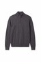 Men's Anthracite 6217 Stand Collar Thessaloniki Sweatshirt - 4