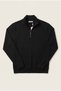 Men's Black 6217 Stand Collar Thessaloniki Sweatshirt - 4