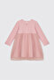 Baby Girl Knitted Pink Dress - 2