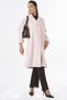 Men's Collared Cashmere Coat Powder