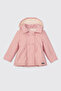 Baby Girl Hooded Pink Raincoat