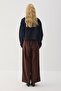 Elastic Waist Palazzo Pants - 6