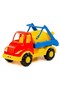 City Vehicle Garbage Truck 24 cm Movable Mechanism Durable Plastic Toy Truck - 3