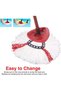 3 Pack Casabella Mop Head Replacement Replacement Mop Heads Refill Compatible with O-Cedar EasyWring - 5