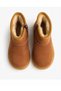 Girls' Tan Colored Fur Inside, Zippered, Lightweight, Flexible, Stylish Boots - 3