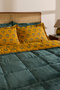 Harvest 100% Cotton Welsoft Double Comfort Set Green - 6