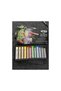Artists's Powder(Soft) Pastel Paint 12 Colors Artistic Works with Soft and Bright Colors - 3