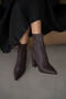 Jarell Thick Heel Pointed Toe Women's Boots - Brown - 2
