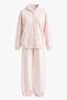 Oversize Zippered Top and Bottom Set - 6