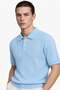 Men's Polo Neck Summer Knitwear T-Shirt