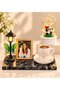 Tree of Life with Photo Led Street Lamp Porcelain Coffee Cup and Led Lighted Panda Jar