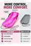 Double Sand & Snow Sled - Outdoor Plastic Skiing Board with Rope for Kids & Adults - Winter & Summer Fun - 6