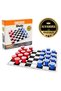 32 Shot Glass Checkers Game Set – Fun Tabletop Strategy Game, Shot Glass Checkers Set, Friend Groups, Party Social Event Gift Accessory - 7