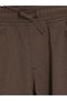 Özmarka New Season Brown Slim Fit Boys' Trousers - 3