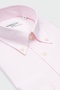 Bb Club Mike Oxford 100% Cotton Regular Fit Pink Button-Down Collar Men's Striped Shirt