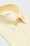 Bb Club Mike Oxford 100% Cotton Regular Fit Yellow Button-Down Collar Men's Plain Shirt