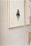 3-Piece Japandi Stone and Water Wood Framed Mdf Painting Set - Bathroom Wall Decor Huhu3282 - Triple Painting Set Natural Wood Frame - 3