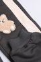 Teddy Bear Embroidered Hooded Three Yarn Boys' Double Set - 26K 6455 - 5