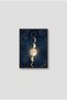Moon Phases Black Wooden Framed Mdf Painting - Moon and Sky Living Room Decor Huhu3300 - Single Painting Black Frame - 2