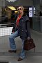 Navy Blue Trench Coat with Removable Hood and Cape - 0630 - 4