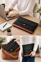 ®   15.6 Inch Buttoned Felt Laptop and Briefcase, Notebook Computer and File Carrying Bag - 5