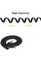 ® Long Telephone Phone Handset Cable Cord Landline 9Ft Uncoiled / 1.8Ft Coiled Landline Phone Handset Cable RJ9 4P4C Telephone Accessory (BLACK, 1-PACK) - 2