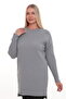 Knitwear Tunic with Cuff Buttons Knitwear Soft Tunic - 2