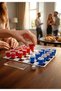 32 Shot Glass Checkers Game Set – Fun Tabletop Strategy Game, Shot Glass Checkers Set, Friend Groups, Party Social Event Gift Accessory - 4