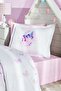 Ranforce -Fairies Lila- Single Child Duvet Cover Set with Elastic Sheets - 3