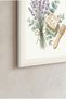 Lavender Bunch and Natural Soap White Wood Framed Mdf Painting - Spa and Botanical Bathroom Decor Huhu3251 - Single Painting White Frame - 3