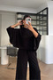 Black Cape Modal Set - 0398 - 5