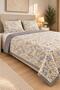 Alessa 100% Cotton Fiber Filled 200X230 cm Double Pique Set
