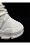 White Zippered Rubber Sole Neptune Zenne Boots - 4
