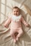 Somon Aria Vintage Lace Detailed 100% Cotton Ruffled Baby Set - Stylish and Soft Baby Top and Bottom