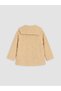 Button Detailed Baby Collar Girl's Coat - 2