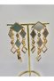 Waterfall Mirrored Mng Earrings