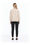 Half Fishneck Collar Cold Yarn Knitwear Kzak Trk15 - 4