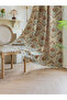 Floral Print Non Black-Out Curtains, 150x240cm