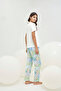 16677 Women's Printed Pajama Set - 3