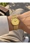 ELAN TRS6019 Men's Analog Watch - All Gold-Tone, Slim Classic, Sapphire Glass - 6