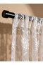 1-Piece Floral Non Black-Out Curtain, 140x260cm Off White - 3