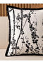 Floral Print Cushion Cover- 45X45Cm, Off White - 2