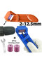 Blue Portable Drill Bit Sharpener Corundum Grinding Wheel Tool Corundum Resisting Drill Polishing Gr