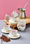 Luneth 6-Person 90 ml Porcelain Coffee Cup Set Ckr4604 - 4