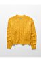 AE Cropped Cable Knit Sweater - 3
