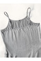 Women's Mini Casual Dress with Rope Straps and Cardigan - 7