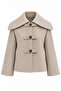 Mink Buttoned Short Cashmere Jacket - 2Y7675