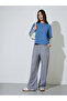 Multi-Color Striped Long Sleeves Layered Look Sweatshirt - 2