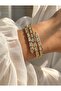 Zircon Stone Snake Model Handcuff Bracelet