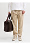 Beige JPSTKANE Solid Straight Leg Joggers - 9